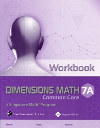 Dimensions Math 7A - Workbook
