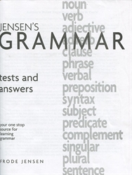 Jensen's Grammar - Answer Key only