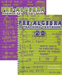 Teaching Textbooks Pre-Algebra - Workbook & Answer Key