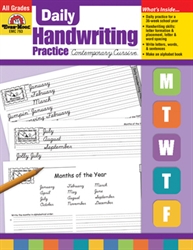 Daily Handwriting Practice: Contemporary Cursive