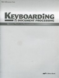 Keyboarding & Document Processing - Quiz & Test Book