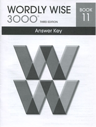 Wordly Wise 3000 Book 11 - Answer Key (old)