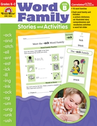 Word Family Stories and Activities, Level B