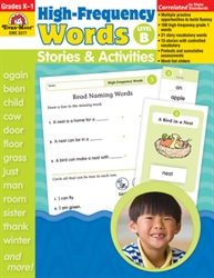 High-Frequency Words: Stories and Activities, Level B