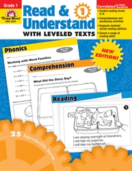 Read & Understand with Leveled Texts, Grade 1