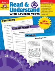 Read & Understand with Leveled Texts, Grade 5