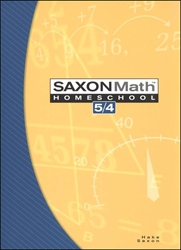 Saxon Math 54 - Student Textbook