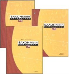 Saxon Math 76 - Homeschool Kit