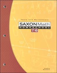 Saxon Math 76 - Tests and Worksheets