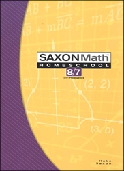 Saxon Math 87 - Student Textbook