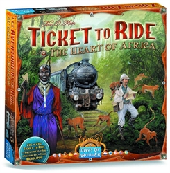 Ticket to Ride Map Collection: Volume 3 - Heart of Africa