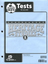 Heritage Studies 1 - Tests Answer Key (old)