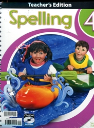 Spelling 4 - Teacher Edition & CD