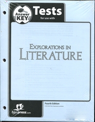 Explorations in Literature - Tests Answer Key (old)