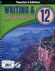 Writing & Grammar 12 - Teacher Edition with CD
