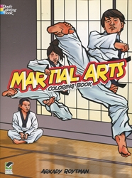 Martial Arts - Coloring Book