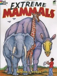Extreme Mammals - Coloring Book