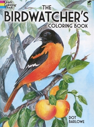 Birdwatcher's Coloring Book