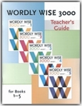 Wordly Wise 3000 Teacher Guide for Books 1-5 (really old)