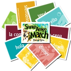 Spanish Amigo Match (Spanish/English Flash Cards and Game) (Classical Academic Press) (Spanish Edition)