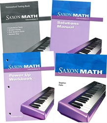 Saxon Math Intermediate 4 - Homeschool Kit