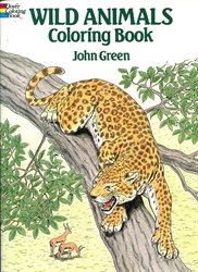 Wild Animals - Coloring Book