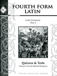 Fourth Form Latin - Quizzes and Tests