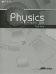 Physics: Foundational Science - Test Key