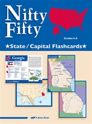 Nifty Fifty: State/Capital Flashcards