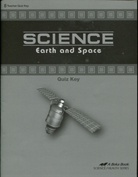 Science: Earth and Space - Quiz Key (old)