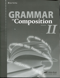 Grammar and Composition II - Test/Quiz Key (old)