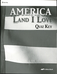 America: Land I Love - Quiz Key (really old)