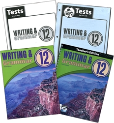 Writing & Grammar 12 - BJU Subject Kit