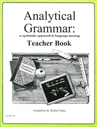 Analytical Grammar - Teacher Book