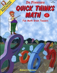 Dr. Funster's Quick Thinks Math C1