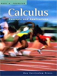 Calculus: Concepts and Applications