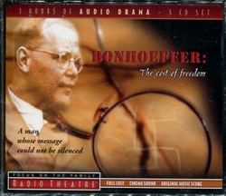 Bonhoeffer: The Cost of Freedom - Audio Drama (CD)