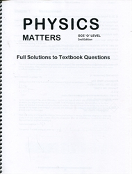 Physics Matters - Textbook Solutions