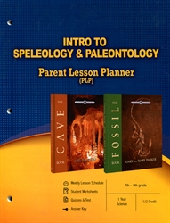 PLP: Intro to Speleology & Paleontology - Parent Lesson Planner