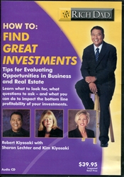 Rich Dad's How To: Find Great Investments - Audio CD