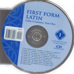 First Form Latin - Pronunciation CD (Classical) (old)