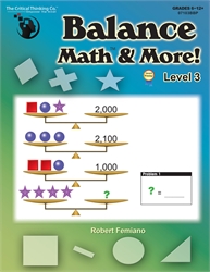 Balance Math & More! Level 3