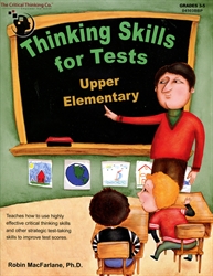 Thinking Skills for Tests: Upper Elementary