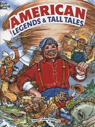 American Legends and Tall Tales - Coloring Book