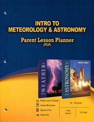 PLP: Intro to Meteorology & Astronomy - Parent Lesson Planner