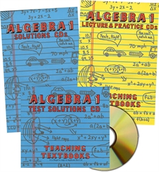 Teaching Textbooks Algebra 1 - CDs only (old)