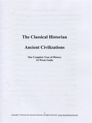 Classical Historian Ancient Civilizations - 32-Week Guide