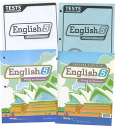 English 5 - BJU Subject Kit (old)