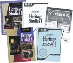 BJU Heritage Studies 1 - Home School Kit (really old)