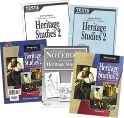 BJU Heritage Studies 2 - Home School Kit (really old)